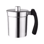 Kalorik Black and Stainless Steel Electric Milk Frother, 13.5 oz Capacity thumbnail 4