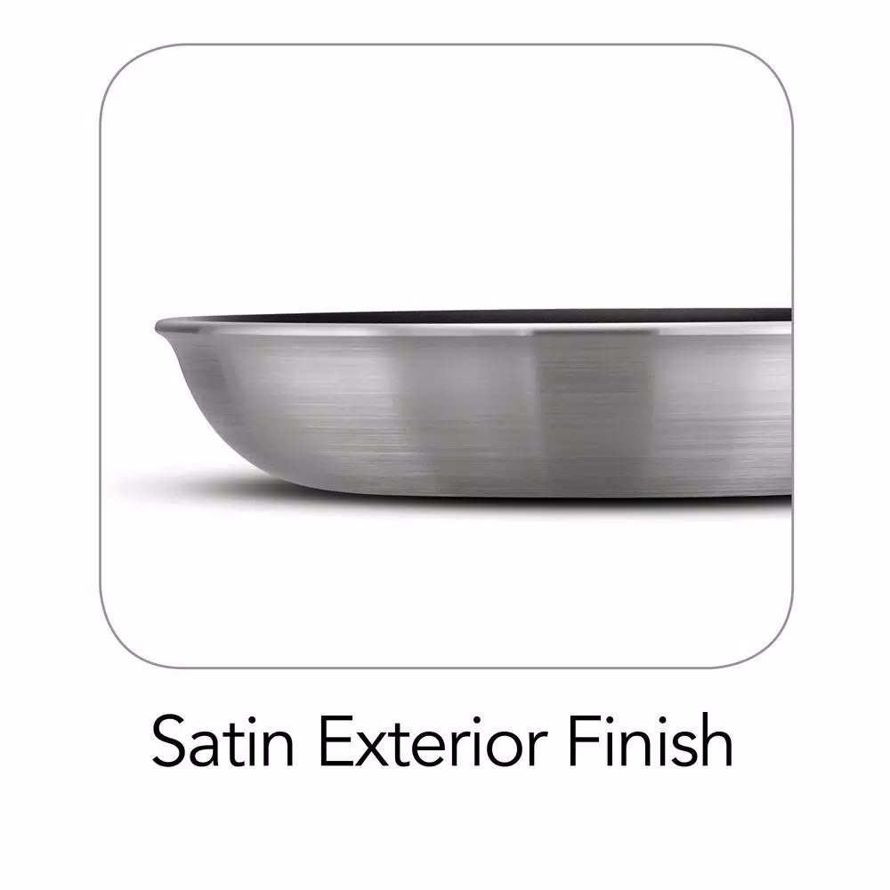 Tramontina Trammontina Professional Fusion 8 in. Aluminum Nonstick Frying Pan, Satin Silver