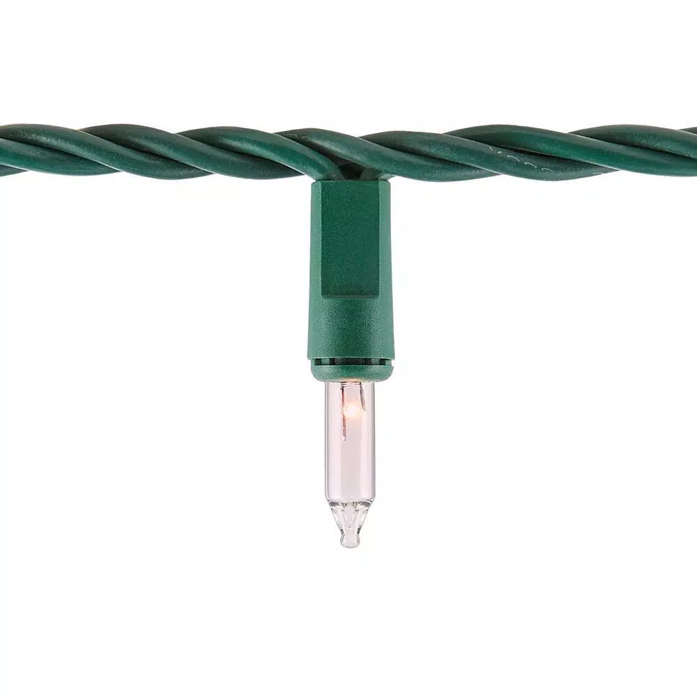 Home Accents Holiday 300 Light STS Clear Heavy Duty Mini String Lights, Set of 2 (600 Total Bulbs)