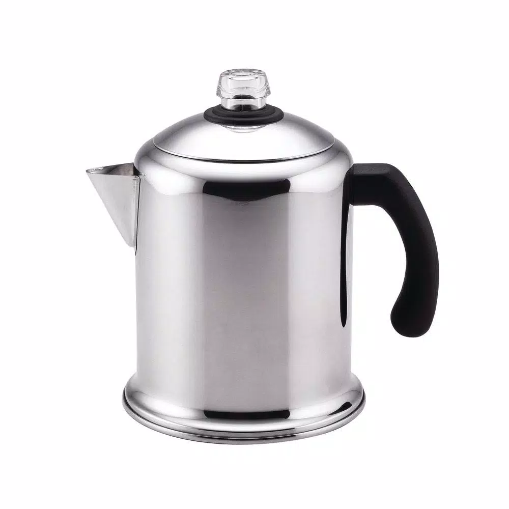 Farberware Classic Series 8-Cup Stainless Steel Stovetop Percolator
