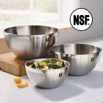 Tramontina Gourmet 5 Qt. Double Wall Insulated Stainless Steel Mixing Bowl thumbnail 1