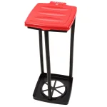 Wakeman Outdoors 13 Gal. Portable Red Trash Bag Holder for Camping and Outdoor Use thumbnail 1