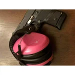G & F Products Pink Passive Folding Slim Earmuffs for Kids and Women - 26 NRR Hearing Protection thumbnail 7