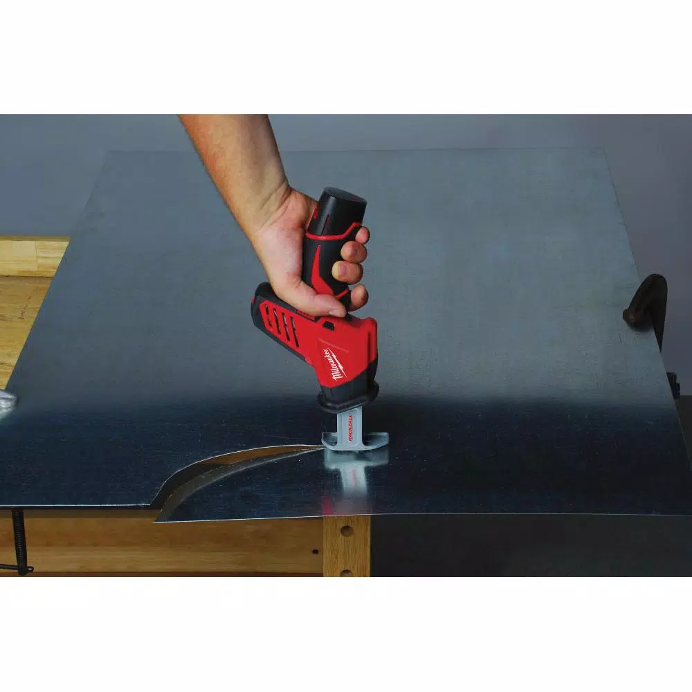 Milwaukee M12 12V Lithium-Ion PVC Shear & HACKZALL Reciprocating Saw Kit