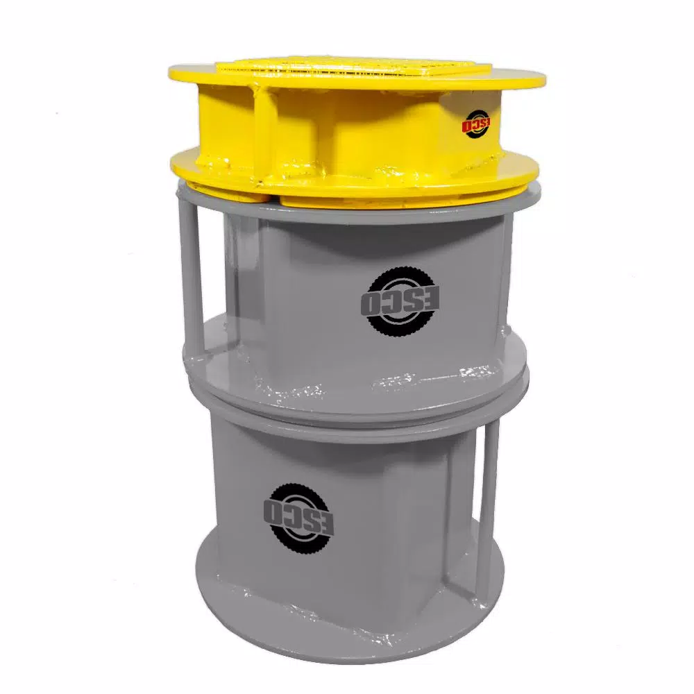 ESCO Heavy-Duty Steel Cribbing Support Stand, 110,000 lbs. Capacity, Small