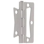 Everbilt 2.5 in. Satin Nickel Steel Non-Mortise Door Hinges, 2-Pack thumbnail 3