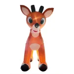Fraser Hill Farm 15 ft. Pre-Lit Reindeer Christmas Inflatable with Moving Head thumbnail 5