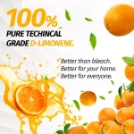 Eco Clean 32 oz. Tech Grade D-Limonene 100% Natural Citrus Solvent & Industrial Degreaser thumbnail 2