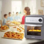 Boyel Living Geek Chef 13 Qt. Stainless Steel Air Fryer Oven with Rotisserie, Dehydrator & 8-Piece Accessory Kit thumbnail 2