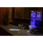 Starlite Creations 9 ft. Blue LED Ultra Slim Wire String Lights, 36-Light Battery Operated (Bundle of 2) thumbnail 2