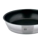 1829 Carl Schmidt Sohn PRO-X 11 in. Satin Stainless Steel Nonstick Skillet, PFOA-Free, Induction Compatible thumbnail 2
