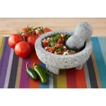 IMUSA Natural Granite Molcajete Mortar and Pestle, 5 in. thumbnail 2