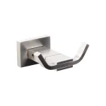 BOANN Double Robe Hook, Solid T304 Stainless Steel, Modern Wall Mounted Design thumbnail 3