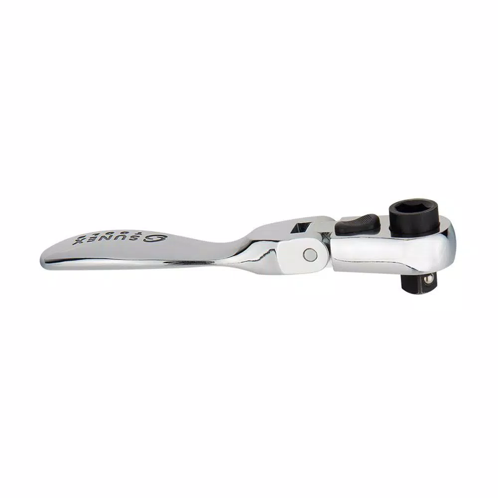 SUNEX TOOLS Sunex 9732 44-Piece Socket and Bit Set with Mini Dual Flex Head Ratchet