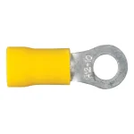 CURT Ring Terminals, 12-10 AWG Wire Gauge, #10 Stud Size, Yellow, 100-Pack thumbnail 4