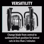 Makita 14 in. 73 cc Gas Power Cutter with Bonus 14 in. Diamond Blade (EK7301) thumbnail 11