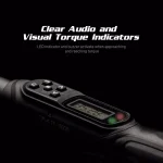 Capri Tools Digital Torque Screwdriver, Dual Direction, 1.77-35.39 in/lbs, NIST-Traceable thumbnail 5