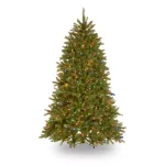 Unbranded 7.5 ft. Dunhill Fir Pre-Lit Artificial Christmas Tree with 700 Dual Color LED Lights thumbnail 3
