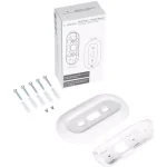 Wasserstein Wall Plate and Adjustable Angle Mount Bundle for Google Nest Hello Video Doorbell, White thumbnail 5