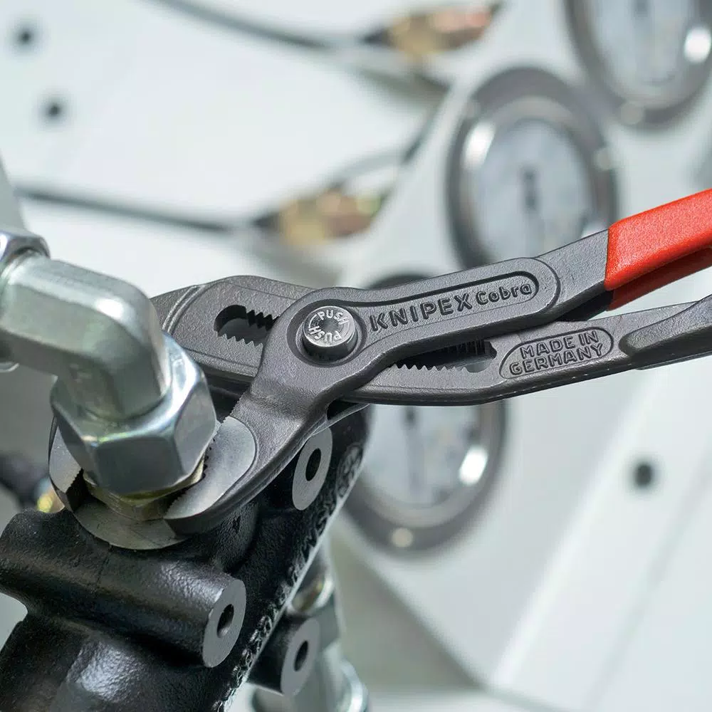 KNIPEX 10 in. Cobra Water Pump Pliers and Hose Clamp Pliers 2-Piece Set