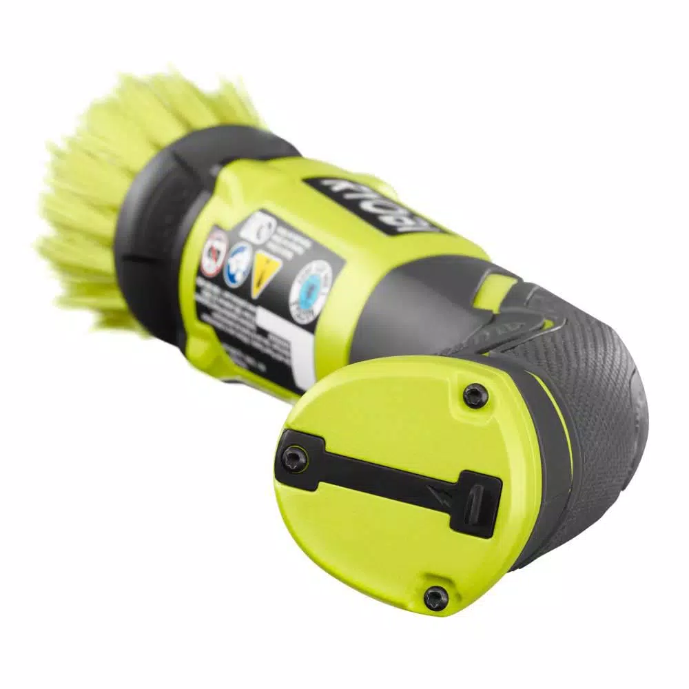RYOBI 4V Cordless Compact Scrubber with Hex Shank Compatibility