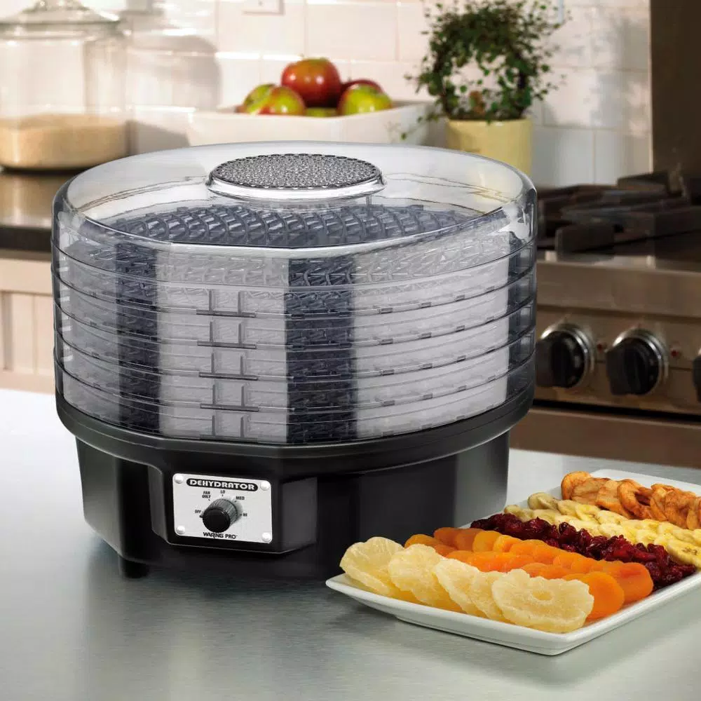 Cuisinart 5-Tray Food Dehydrator, 620-Watt Motorized Fan, Black