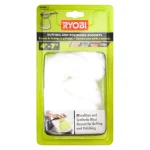 RYOBI 2-Piece Microfiber and Synthetic Fleece Buffing Bonnet Set, 4 in. - 7 in. thumbnail 1