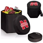 Picnic Time Nebraska Cornhuskers 12 Qt. Bongo Collapsible Soft-Side Cooler - Black thumbnail 2