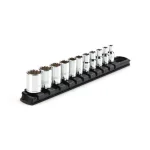 TEKTON 1/4 in. Drive 12-Point Socket Set, 11-Piece SAE thumbnail 1