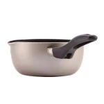 Farberware 1-Quart Nonstick Aluminum Saucier, Stainless Look, Dishwasher Safe thumbnail 2