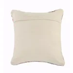 LR Home Southwestern Red Blue Gray Graphic Throw Pillow - 18 x 18 in. Cotton Square Accent Pillow thumbnail 6
