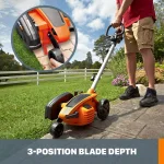 Worx 12 Amp Electric 7.5 in. Lawn Edger and Trencher thumbnail 15