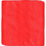 Renown 12-Pack Red Microfiber Cleaning Cloths, 12 in. x 12 in. General Purpose Towels, 260 GSM thumbnail 1