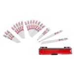 Milwaukee SAWZALL 20-Piece Bi-Metal Reciprocating Saw Blade Set for Wood and Metal thumbnail 1