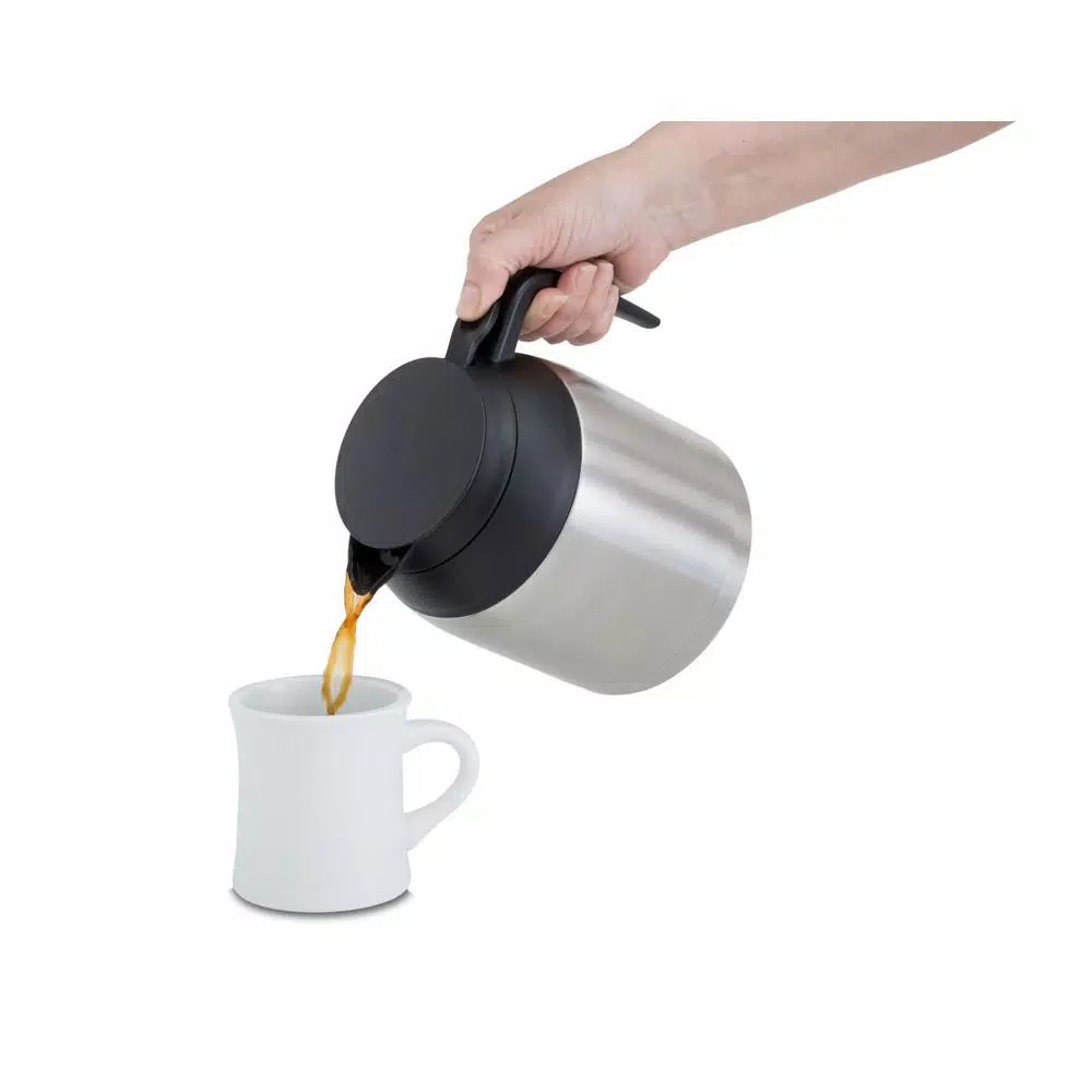 Bonavita Connoisseur One-Touch Coffee Brewer, 1500W Drip Coffee Maker with Thermal Carafe, Stainless Steel