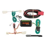 CURT Custom Vehicle-Trailer Wiring Harness for Subaru Legacy, 4-Way Flat Output T-Connector thumbnail 1