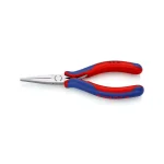 KNIPEX 5-3/4 in. Electronics Pliers with Flat Tips and Comfort Grip thumbnail 1