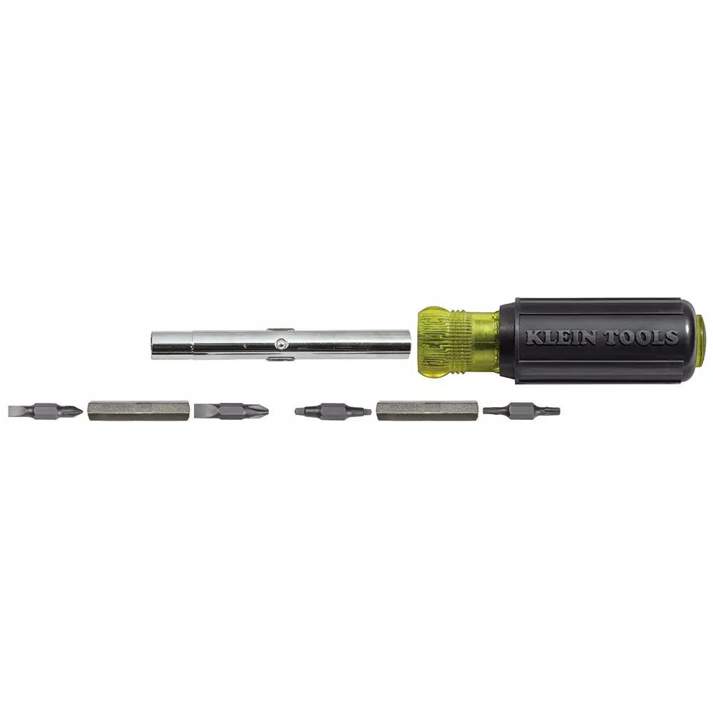 Klein Tools Dual Range Non-Contact Voltage Tester and 11-in-1 Multi-Bit Screwdriver Tool Set