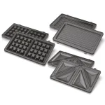 BLACK+DECKER 3-in-1 Morning Meal Station Waffle Maker, Grill, and Sandwich Maker thumbnail 3