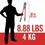 RIDGID S30 30 in. Heavy-Duty Bolt Cutter thumbnail 6