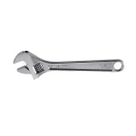 Klein Tools 6 in. Extra Capacity Adjustable Wrench, Chrome Finish thumbnail 1