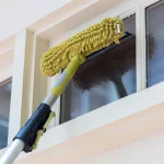 DocaPole High Reach Cleaning Kit with 24 ft. Telescopic Extension Pole, Window Squeegee & Microfiber Dusters thumbnail 2