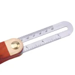 Steel Core 8 in. Try Square and 9 in. Sliding T-Bevel Set with Hardwood Handle and Stainless Steel Blades thumbnail 5