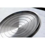 Saveur Selects 2 qt. Tri-Ply Stainless Steel Chef's Pan with Lid thumbnail 4