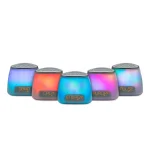 iHome Zenergy Dream Mini iZBT7W Bluetooth Sleep Therapy Machine with Sound and Light Therapy, White thumbnail 6