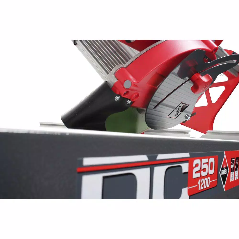 Rubi DC-250 1200 10 in. Wet Tile Saw, 120V, 1.5 HP with Mobile Head