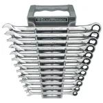 GearWrench 12-Piece Metric XL Combination Ratcheting Wrench Set thumbnail 1
