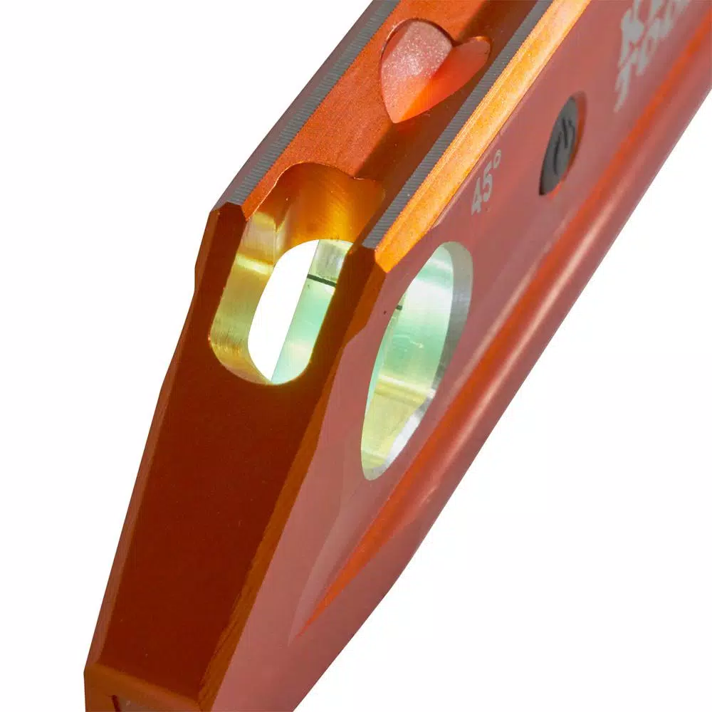 Klein Tools 9 in. Lighted Rare Earth Magnet Torpedo Billet Aluminum Level
