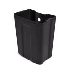 Innovaze 10.6 Gallon Brushed Stainless Steel Rectangular Step-On Trash Can with Fingerprint Resistant Finish thumbnail 6