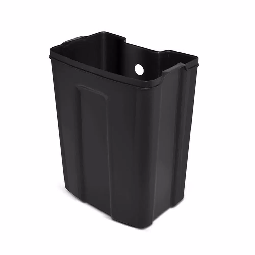 Innovaze 10.6 Gallon Brushed Stainless Steel Rectangular Step-On Trash Can with Fingerprint Resistant Finish